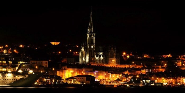 cobh at night